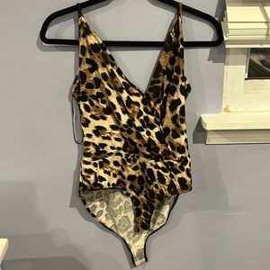 animal print bodysuit